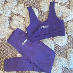 Gymshark set - purple